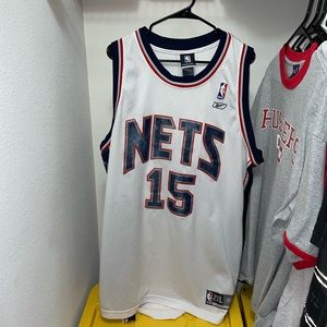 STEAL REEBOK NETS VINCE CARTER JERSEY